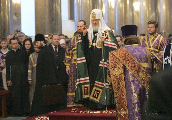 А вот действующий Патриарх РПЦ.