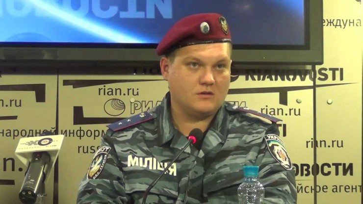 Боец “Беркута” Всеволод Орлов. Пресс-конференция в Питере.
