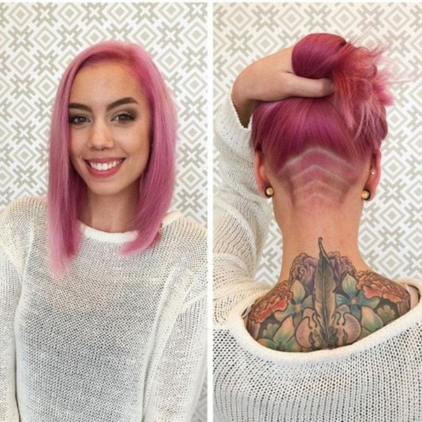 Фото: #hiddenhairtattoos