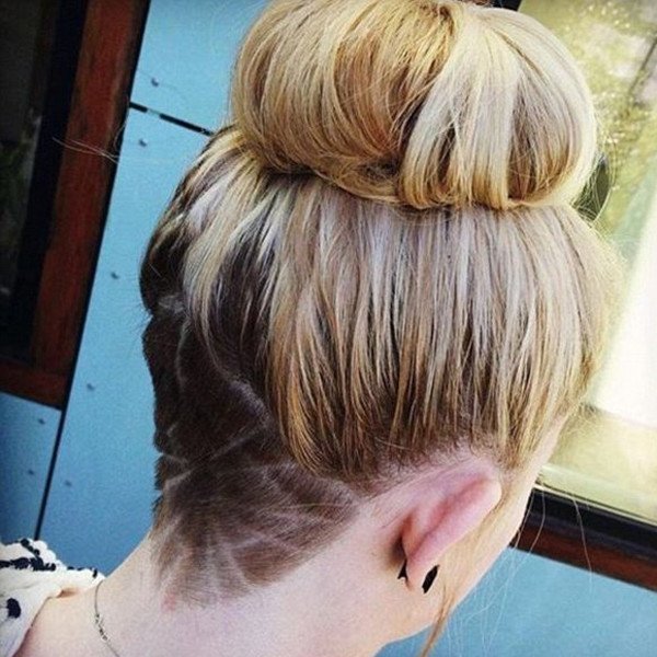 Фото: #hiddenhairtattoos