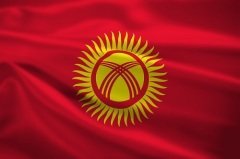 Государственный флаг Кыргызстана (Фото: lculig, Shutterstock)