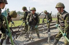 Этот профессиональный праздник приурочен ко дню образования специальных воинских формирований для охраны и эксплуатации железной дороги (Фото: sibr.ru)