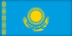 Флаг Республики Казахстан
