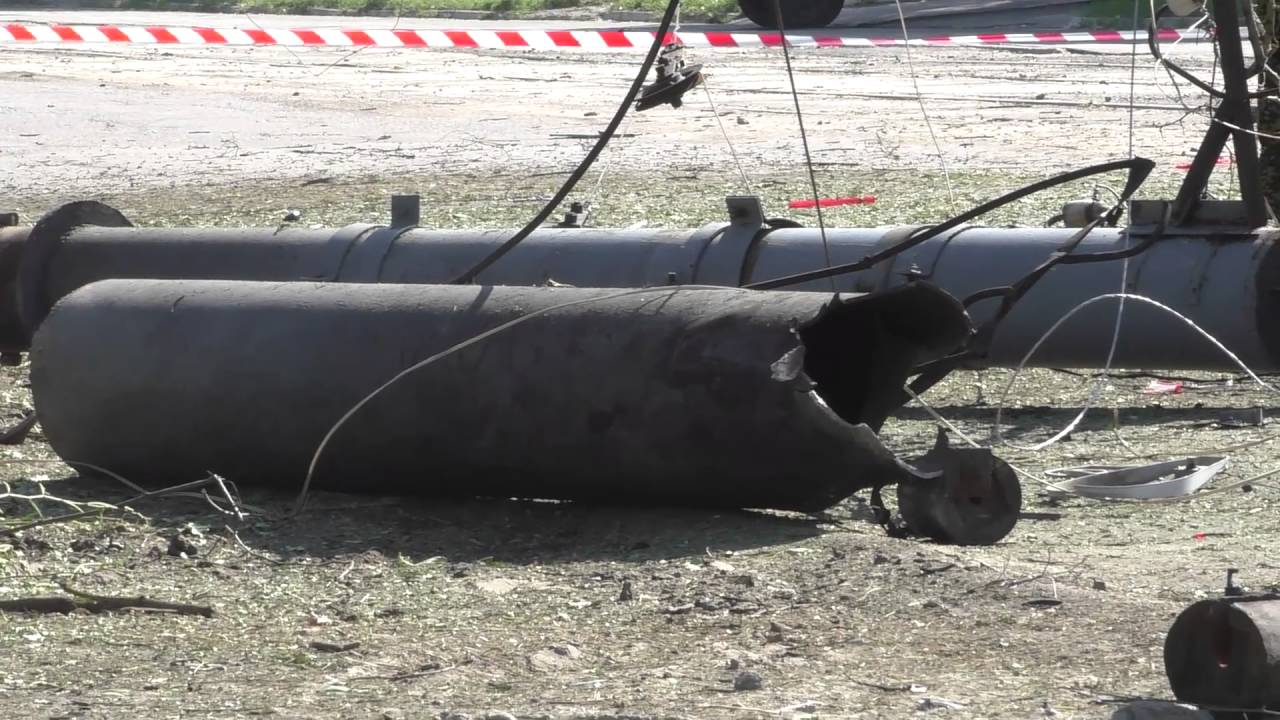 Появилось видео со взорванной машиной главы ЛНР