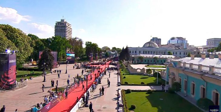 Открытие «Евровидения-2017» в Киеве проходит при полном отсутствии зрителей