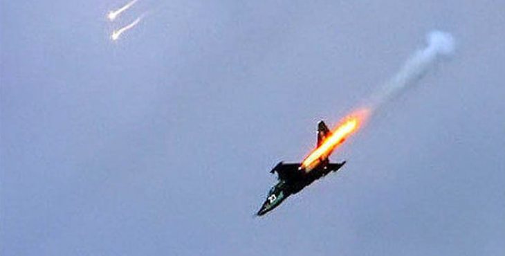 В Сирии сбили российский штурмовик Су-25. Видео