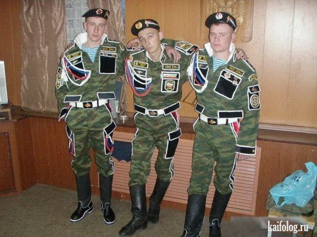 Военная мода. Дембели в России vs ветераны в США. Военная мода. Дембели в России vs ветераны в США.