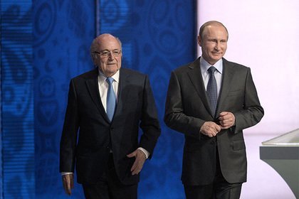 В Кремле прокомментировали тайную встречу Путина и Блаттера В Кремле прокомментировали тайную встречу Путина и Блаттера