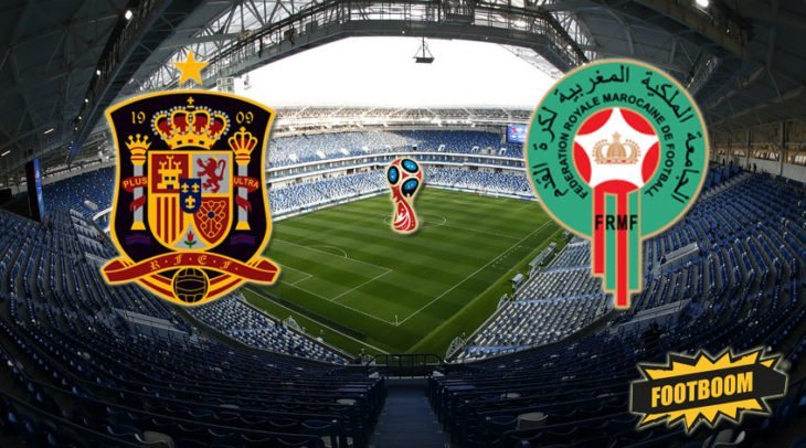 Футбол. Испания — Марокко. Счет, обзор матча от 25.06.2018, видео голов, результаты.