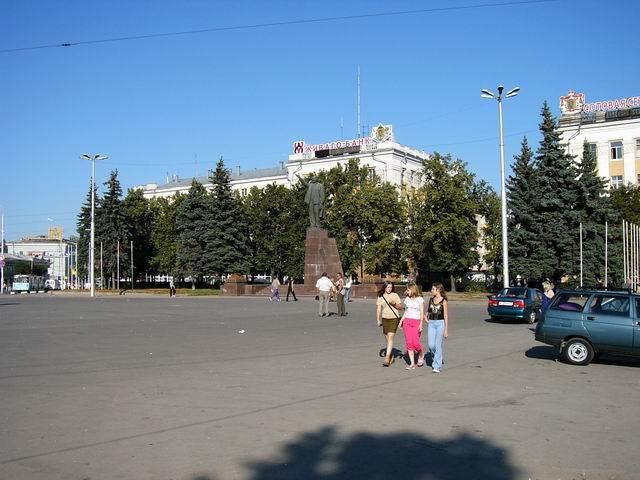 Площадь ленина в рязани