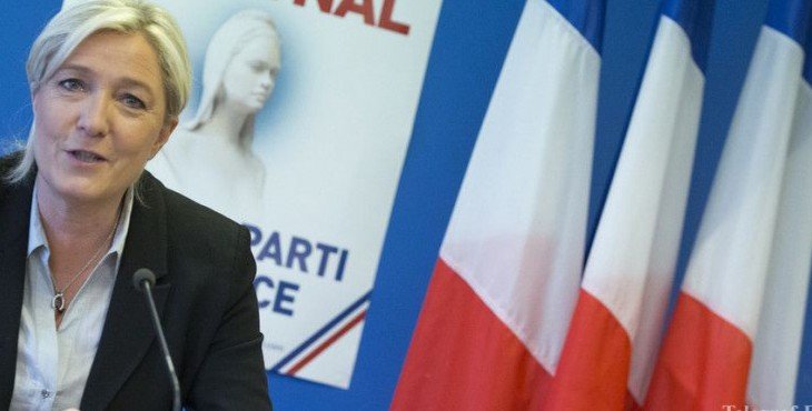 Marine Le Pen press conference