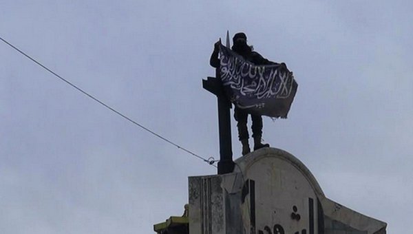 © AP Photo/ Nusra Front on Twitter