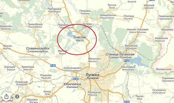 Лисичанск луганская область карта со спутника