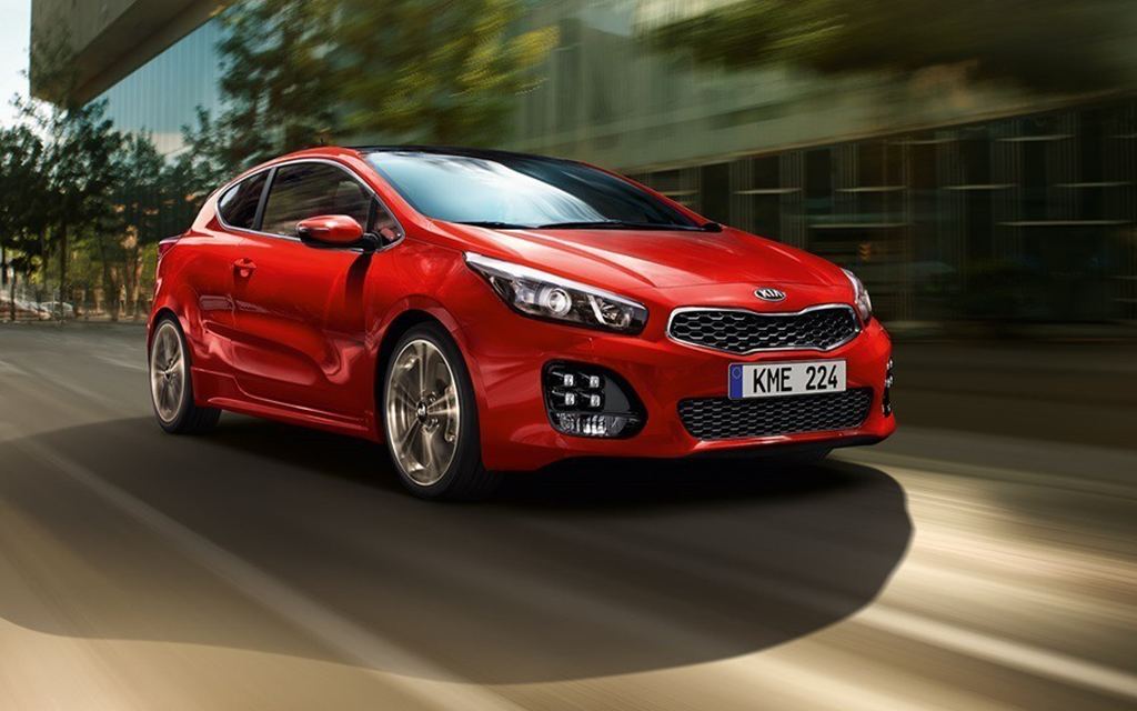 Kia Ceed вид сверху