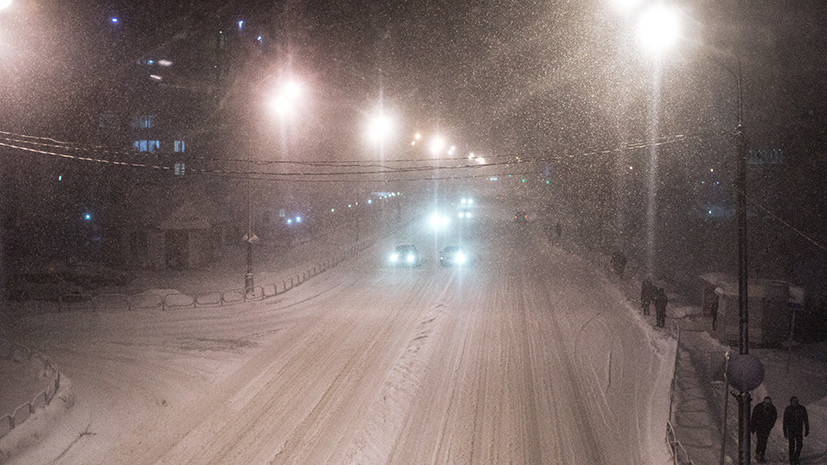 Циклон обрушится на Сахалин 23 февраля: ветер до 25 м/с и метель