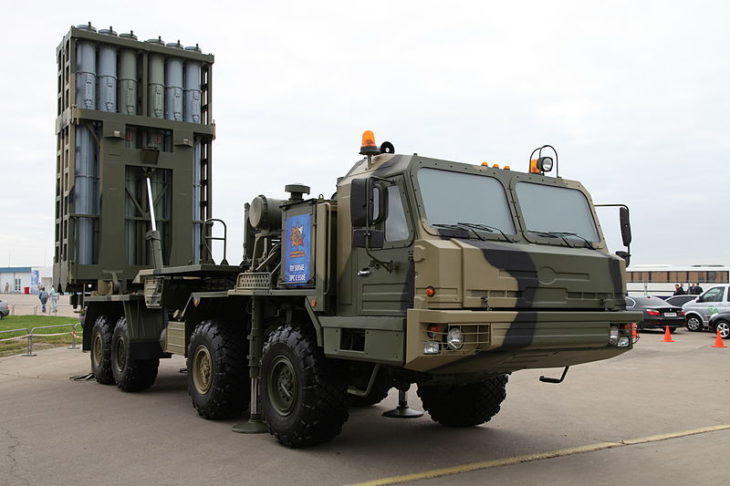 Войска вооружают новым комплексом ПВО средней дальности С-350