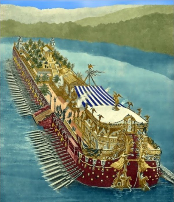 Гигантские корабли Калигулы