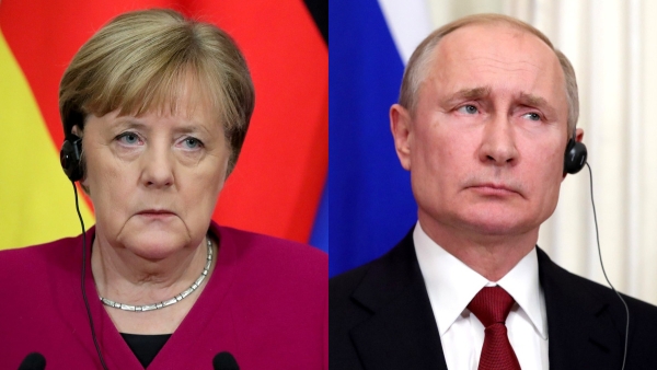 Путин и Меркель выразили надежду на результативность российско-турецкой встречи