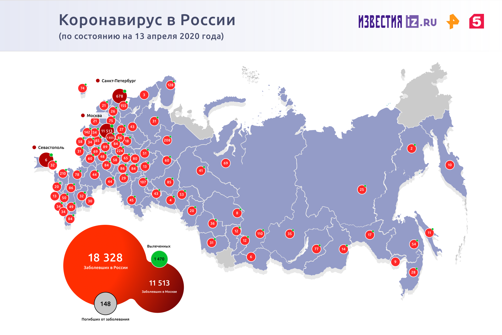 Коронавирус в России — где и сколько заболевших на сегодня, последние новости на 13 апреля 2020: Будут ли эвакуировать машины у тех кто без пропусков