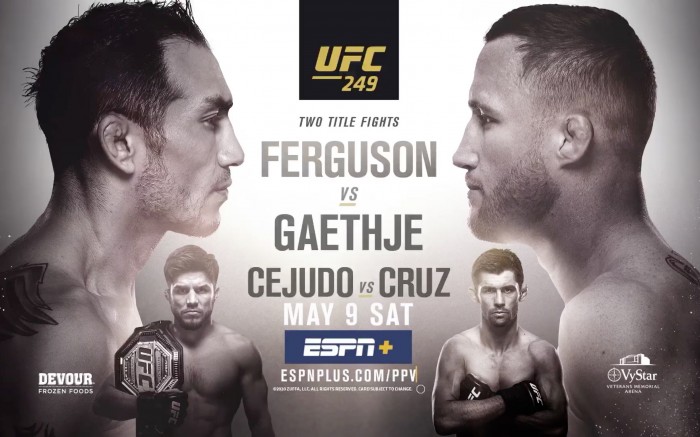 Фергюсон — Геэтжи 10 мая 2020 смотреть видео трансляцию онлайн — во сколько будет бой UFC 249 |