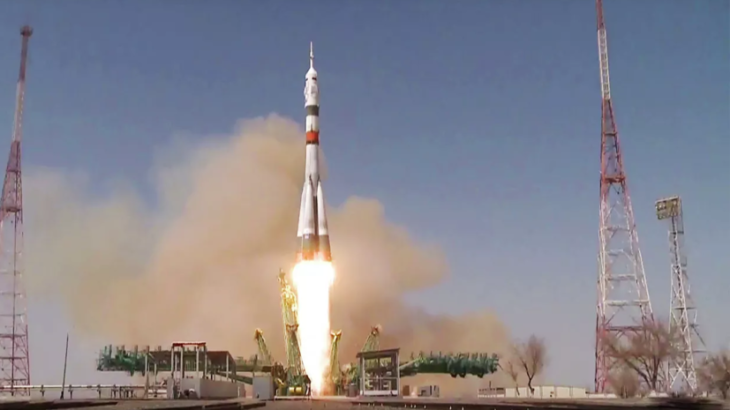 В Архангельской области РФ с космодрома Плесецк стартовала ракета «Союз-2.1а»