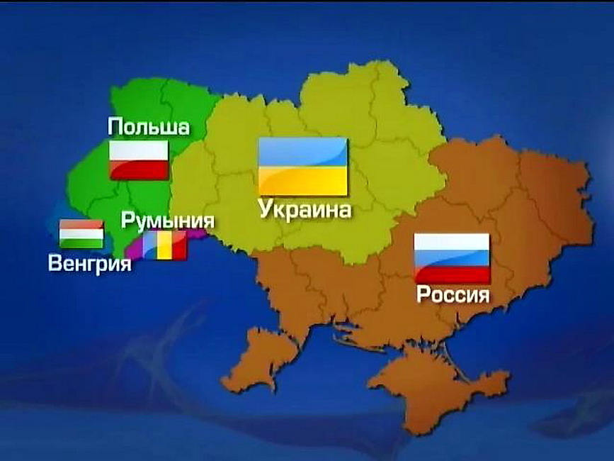 Пол карта украины