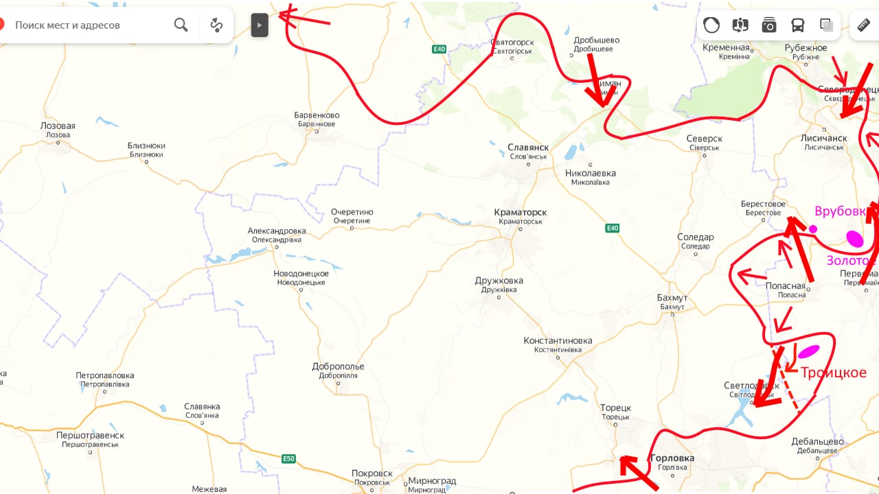 Карта боевых действий на украине на сегодня в реальном подоляка юрий