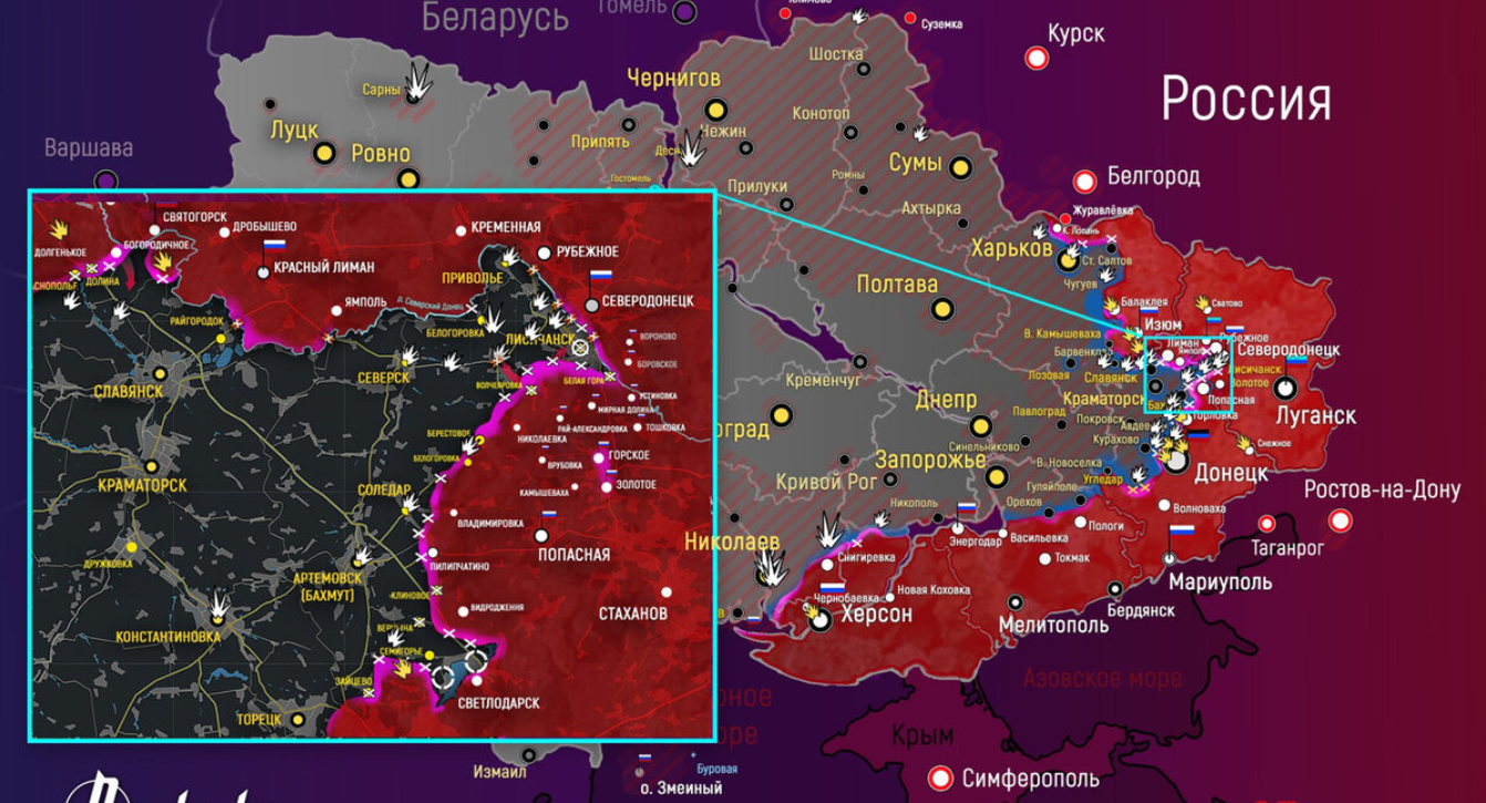 Где сейчас бои. Карта войны на Украине. Спецоперация на Украине карта боевых действий. Ситуация на Украине карта 2022. Северодонецк на карте боевых действий сегодня.