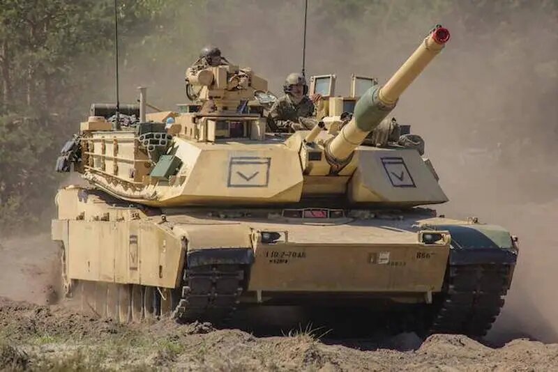 Американские танки M1А1 Abrams. Фото: Дзен